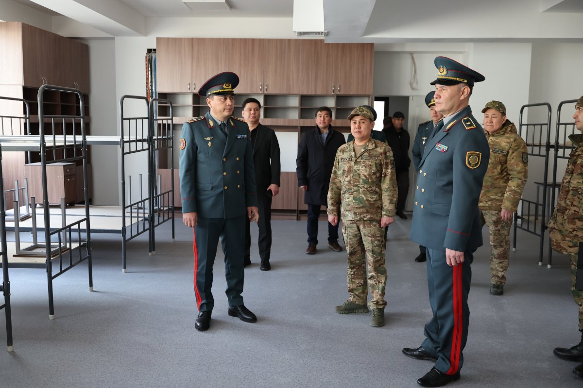 Новые военные объекты строят в Алматы и Туркестане: что появится у Нацгвардии