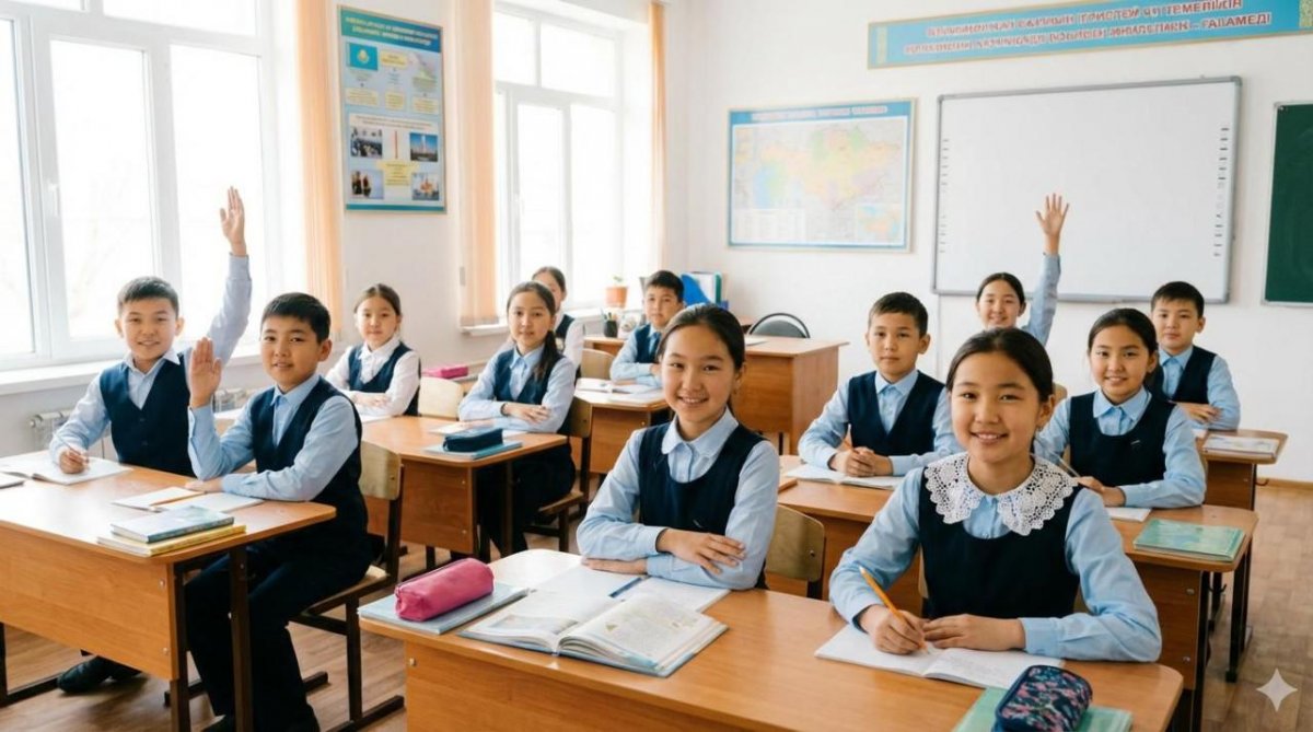 Новый урок стартовал в школах Казахстана