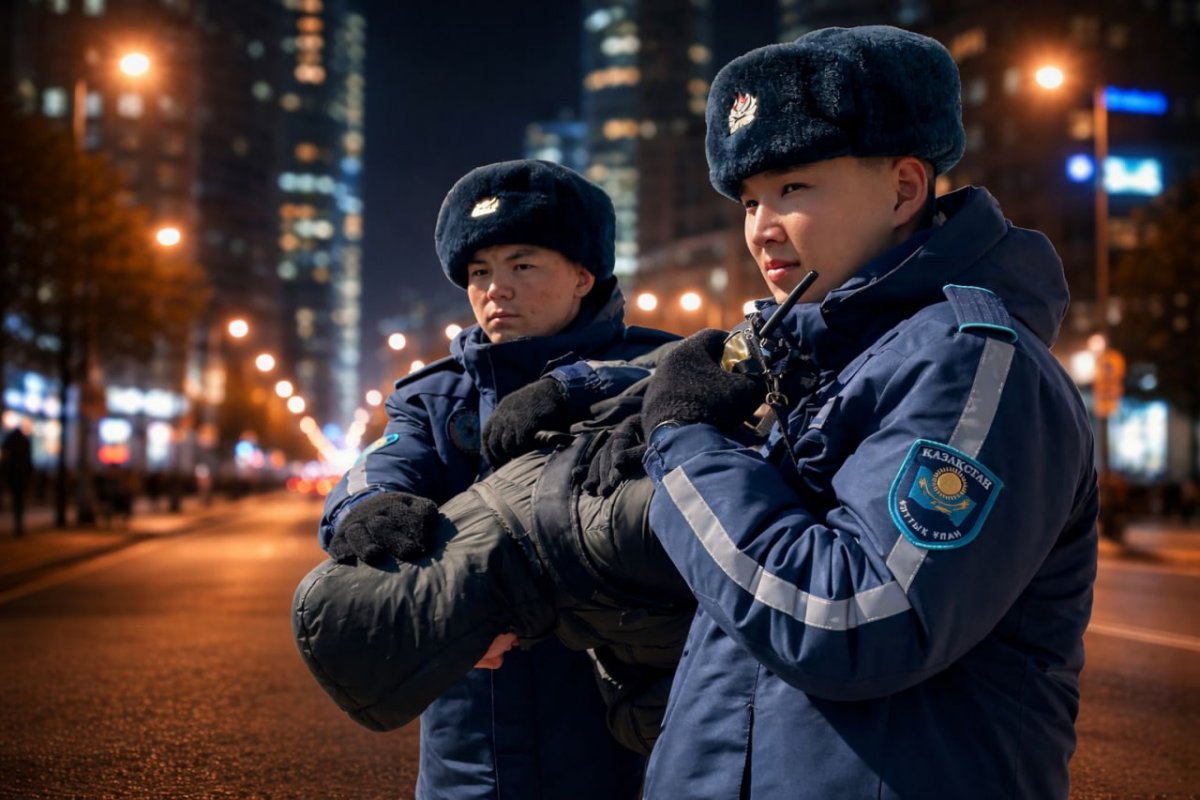 Гвардейцы пресекли поножовщину у вокзала в Павлодаре