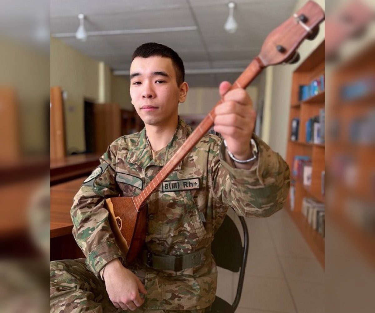 Ряды Нацгвардии пополнил солдат, владеющий пятью музыкальными инструментами