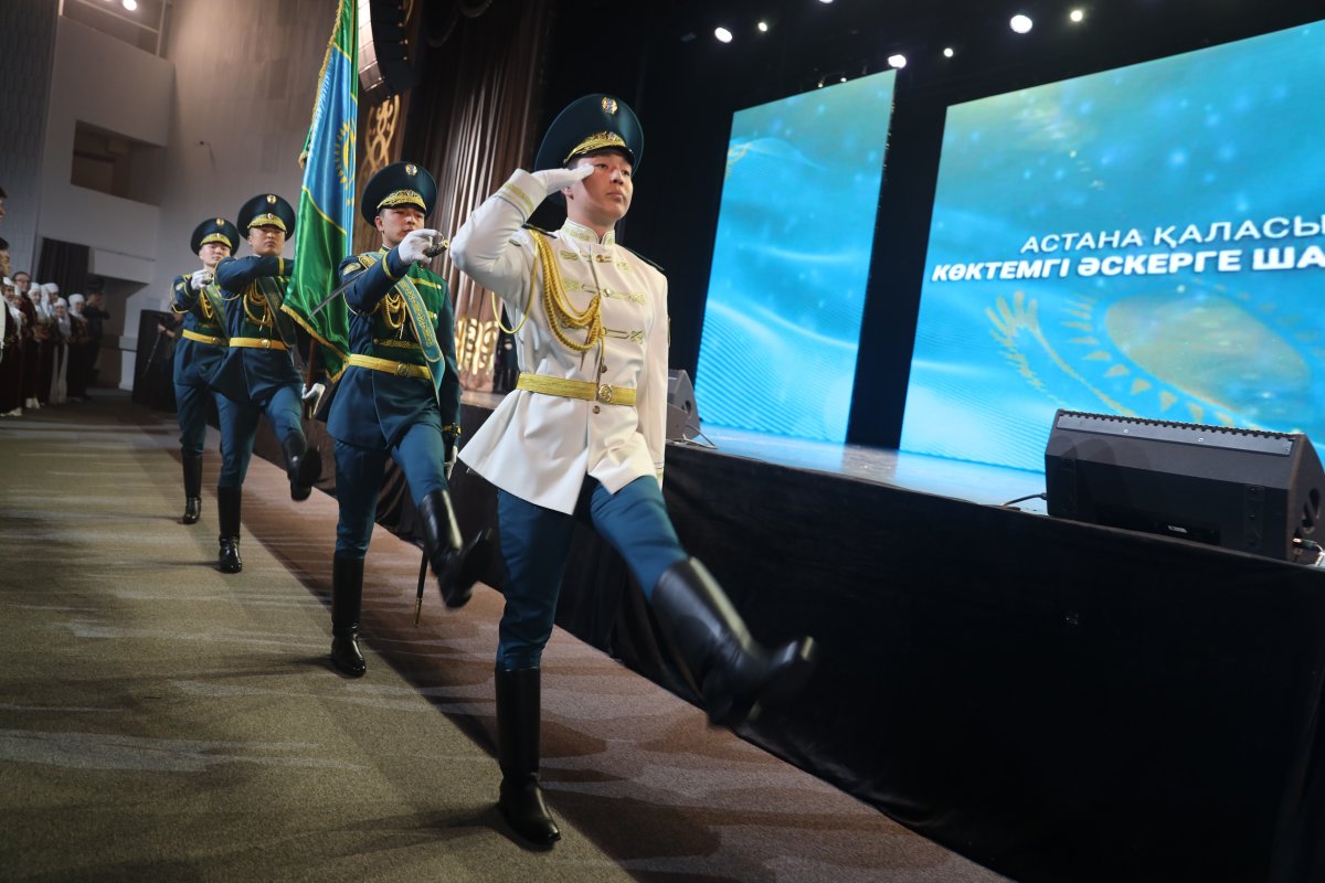 Торжественная отправка призывников "Көктем–2026" состоялась в Астане