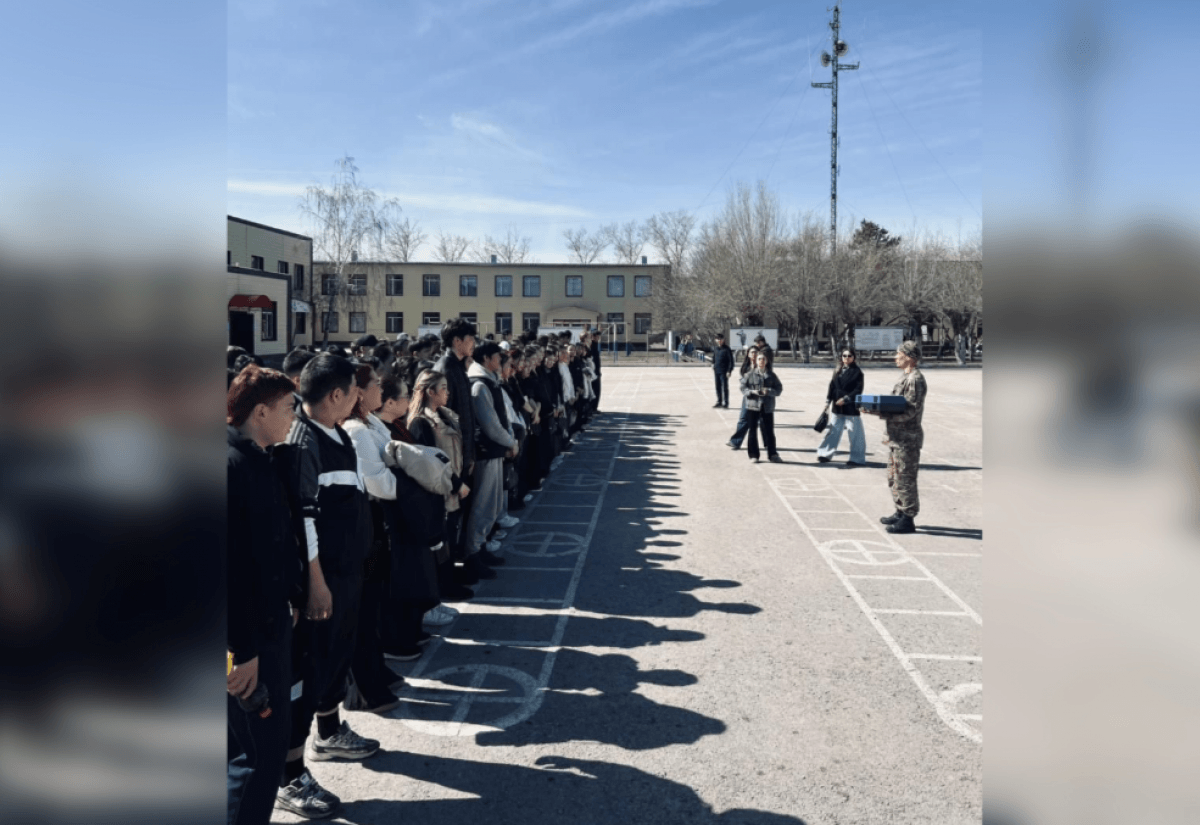 Столичные студенты познакомились со службой в Нацгвардии