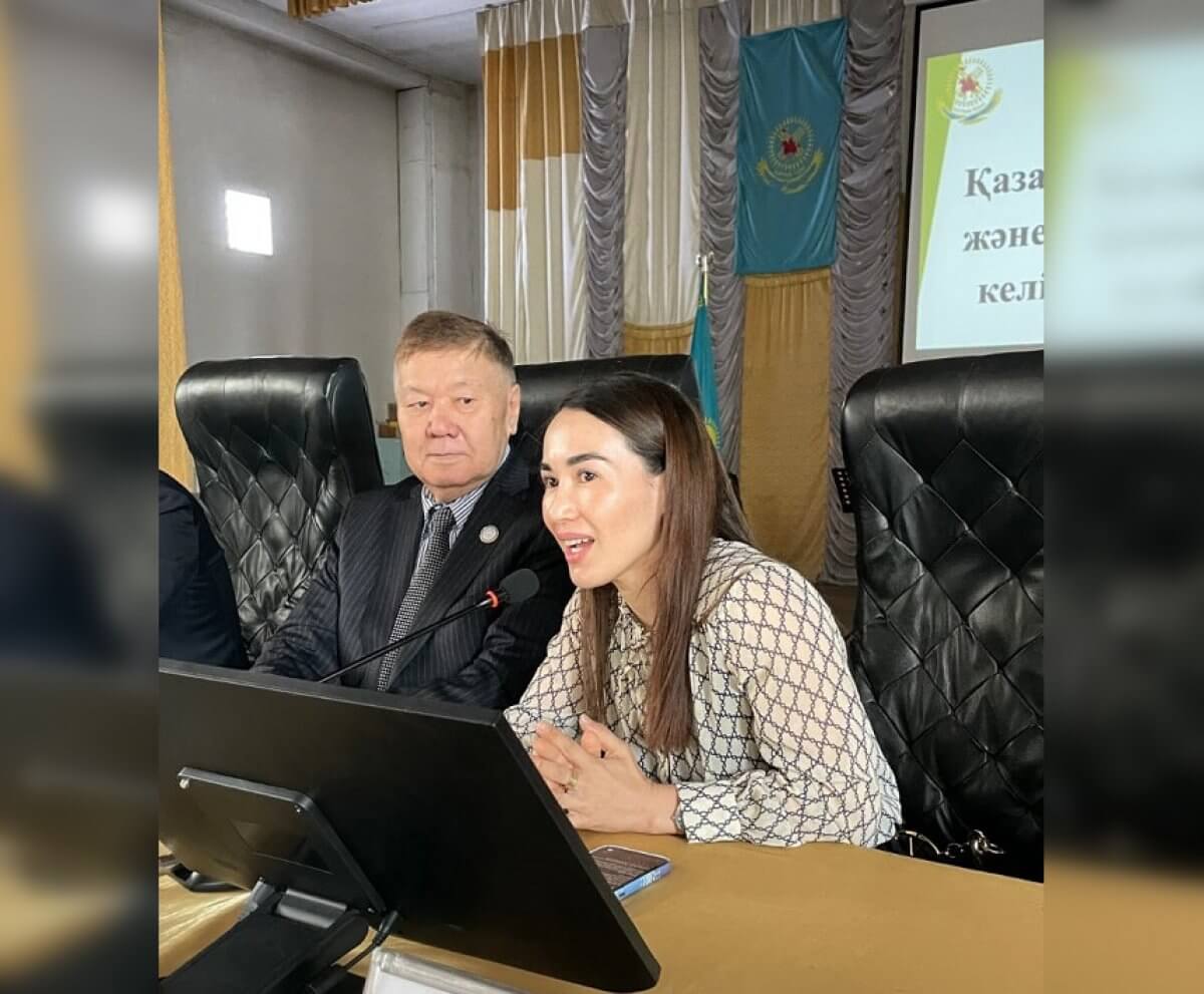 Дзюдоистка Абиба Абужакынова встретилась с военнослужащими Нацгвардии