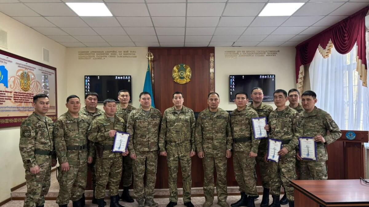 В региональном командовании “Орталық” прошел учебно-методический сбор для командиров батальонов