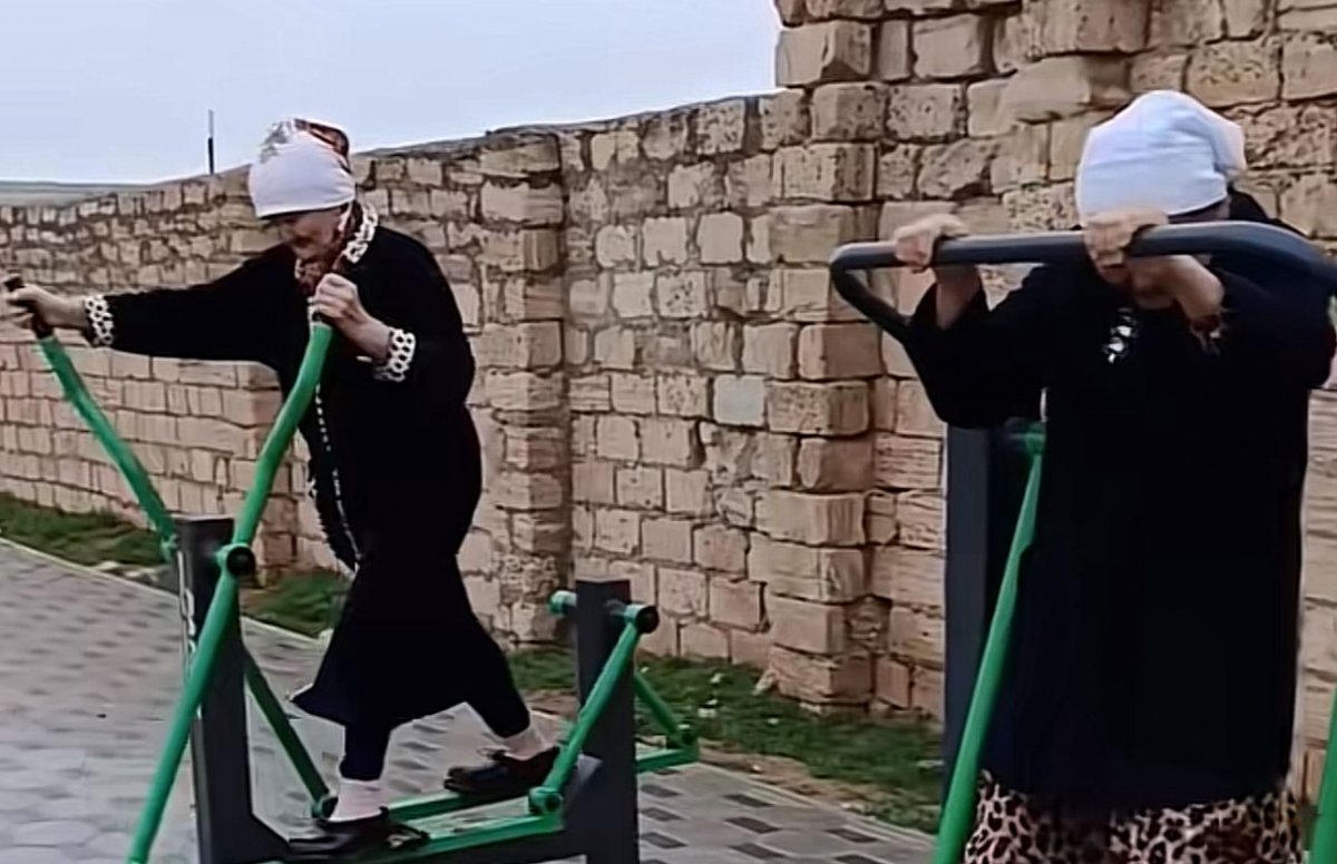 Бабушки на кроссфите удивили казахстанцев