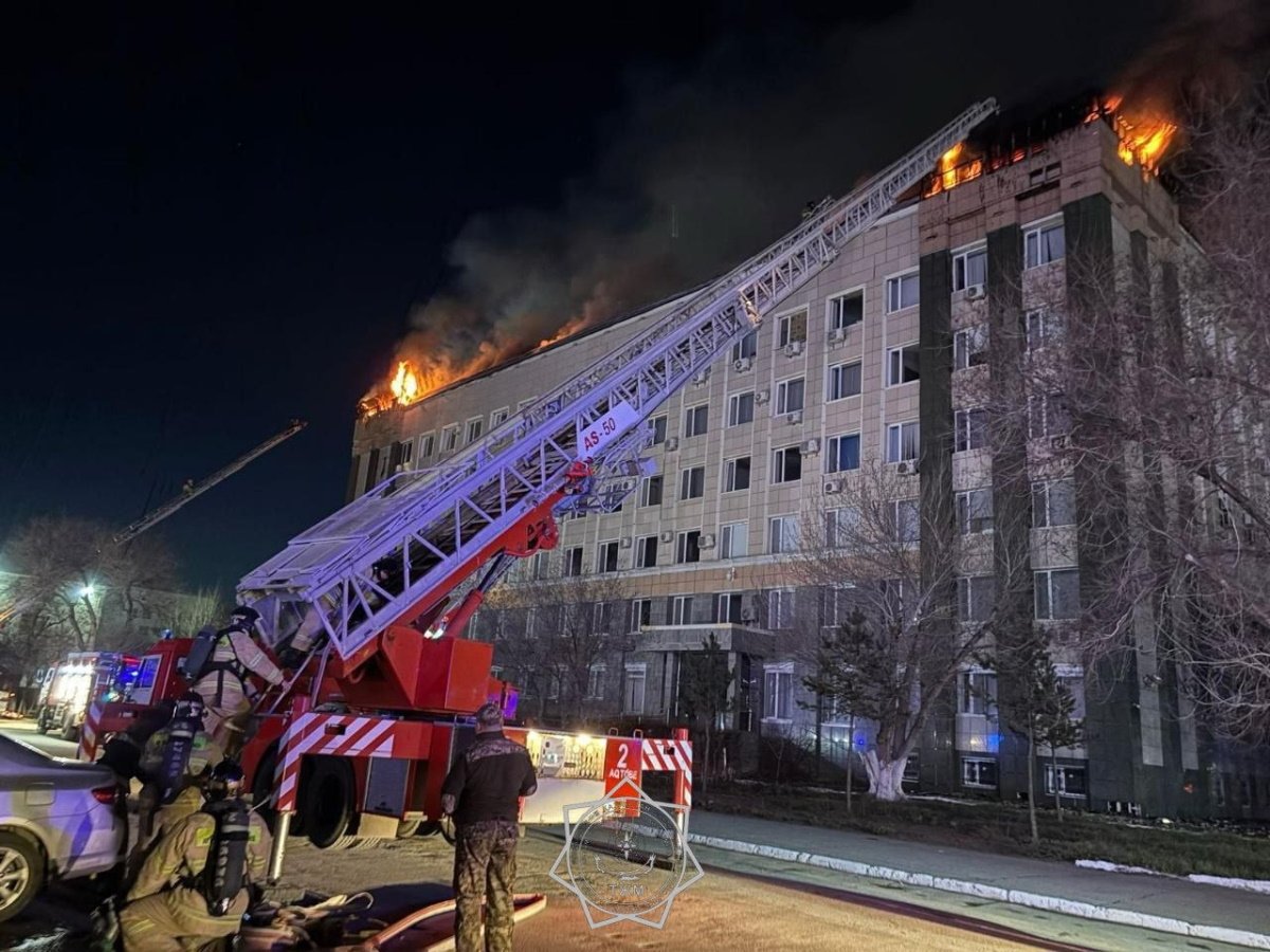 Пожар в облакимате Актюбинской области: Асхат Шахаров поручил провести тщательное расследование