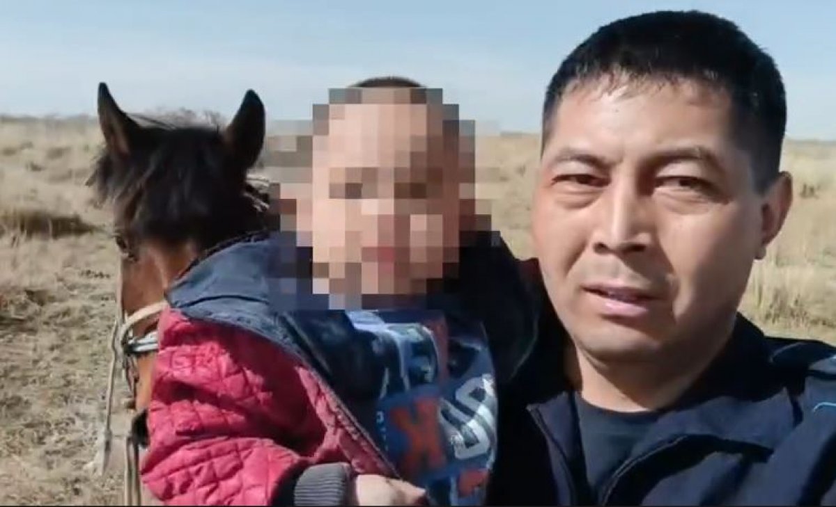 3-летнего ребенка нашли в степи области Абай