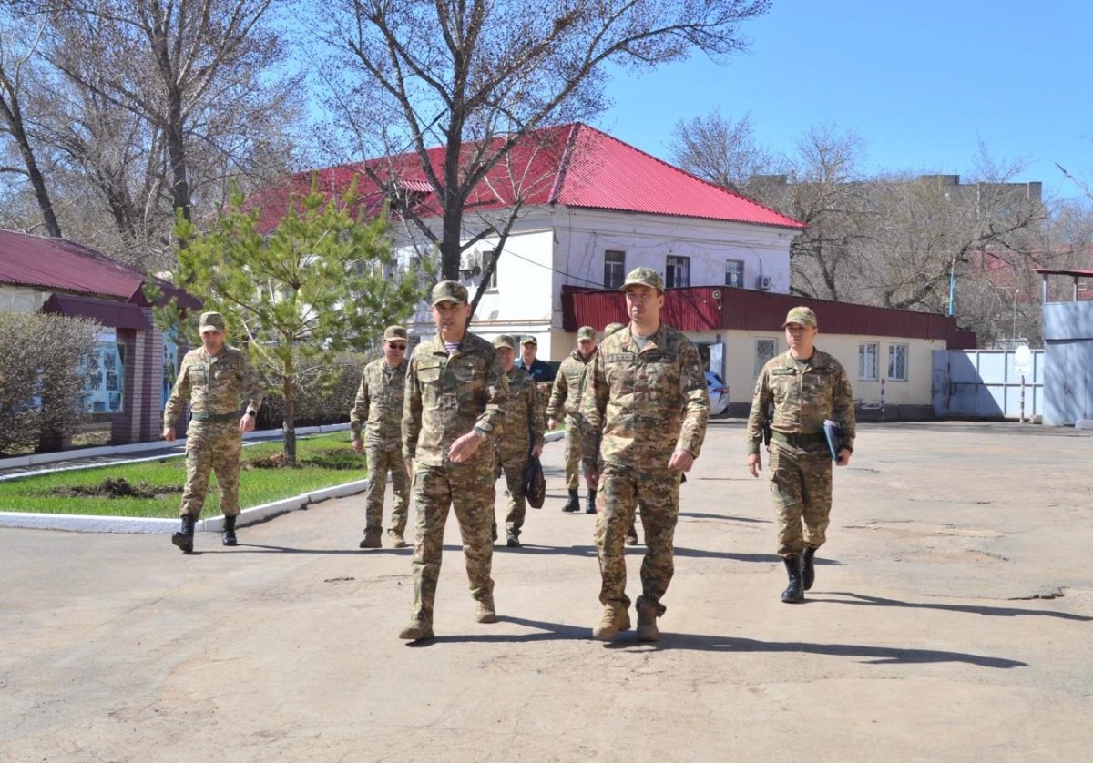 Замглавнокомандующего Нацгвардии посетил региональное командование "Батыс"