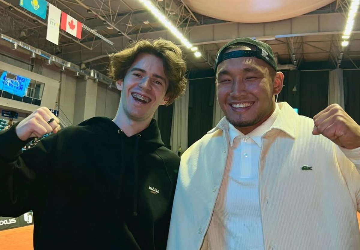 Два чемпиона в одном кадре: Ербол Хамитов поделился снимком с Михаилом Шайдоровым