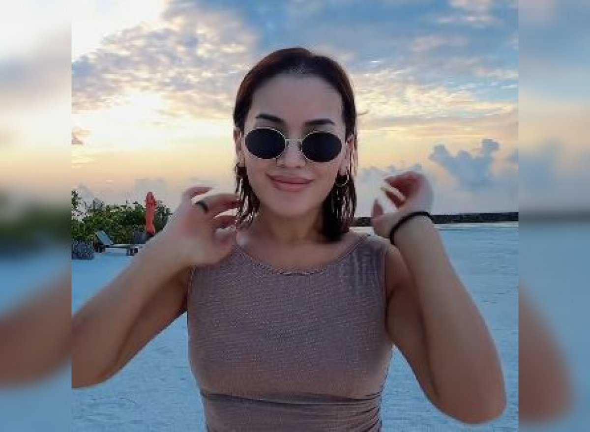Макпал Исабекова показала, как отдыхает на Мальдивах (ВИДЕО)