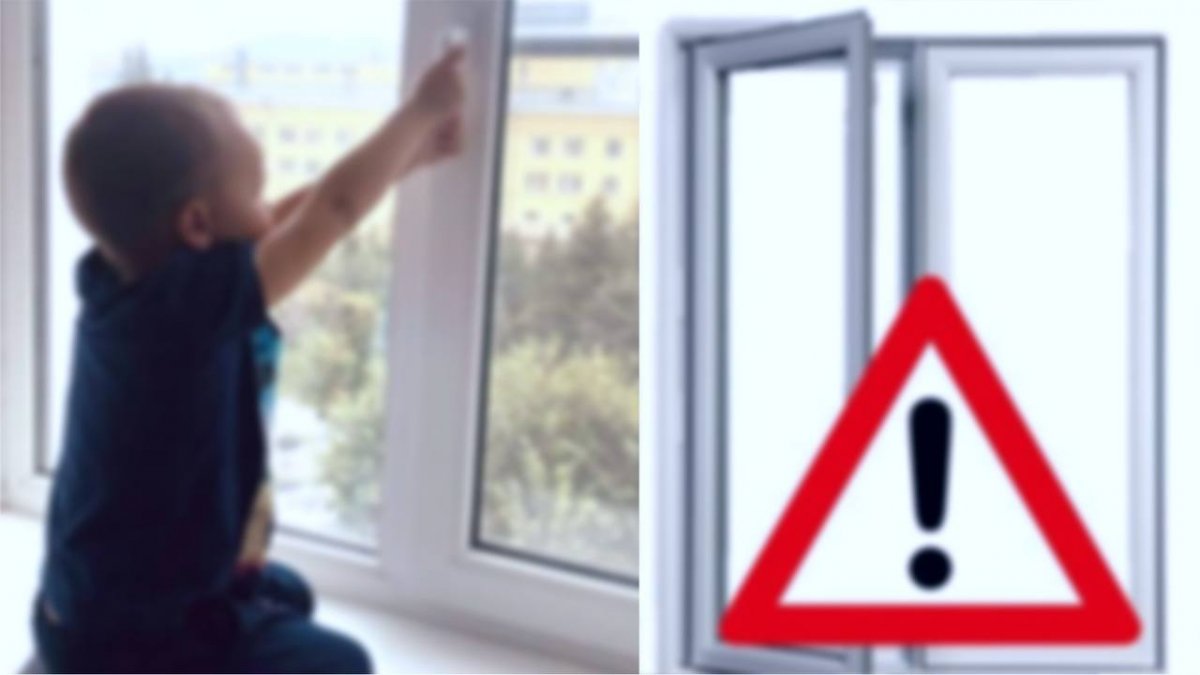Мальчик выпал из окна в Караганде