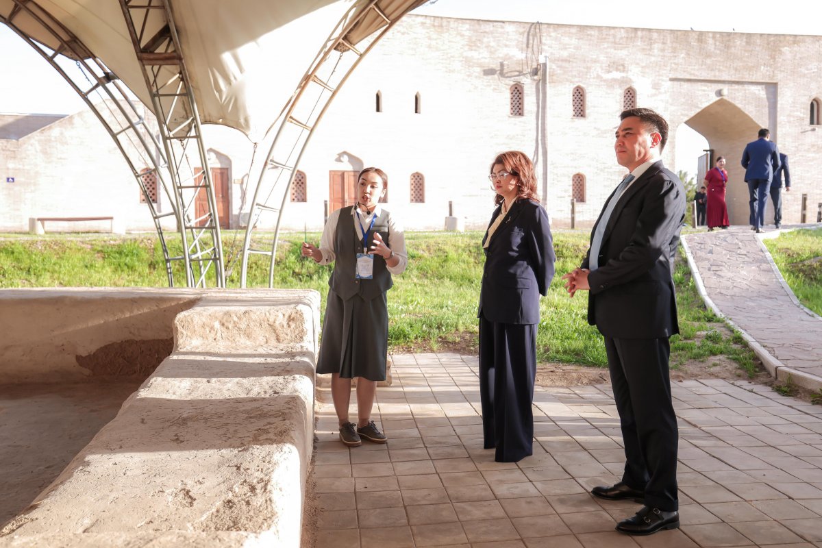 Аида Балаева оценила туристический потенциал Шымкента