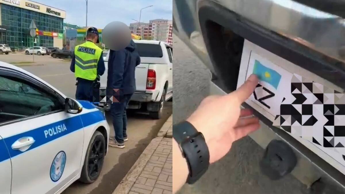 Уральский водитель пытался выдать бумажные госномера за настоящие