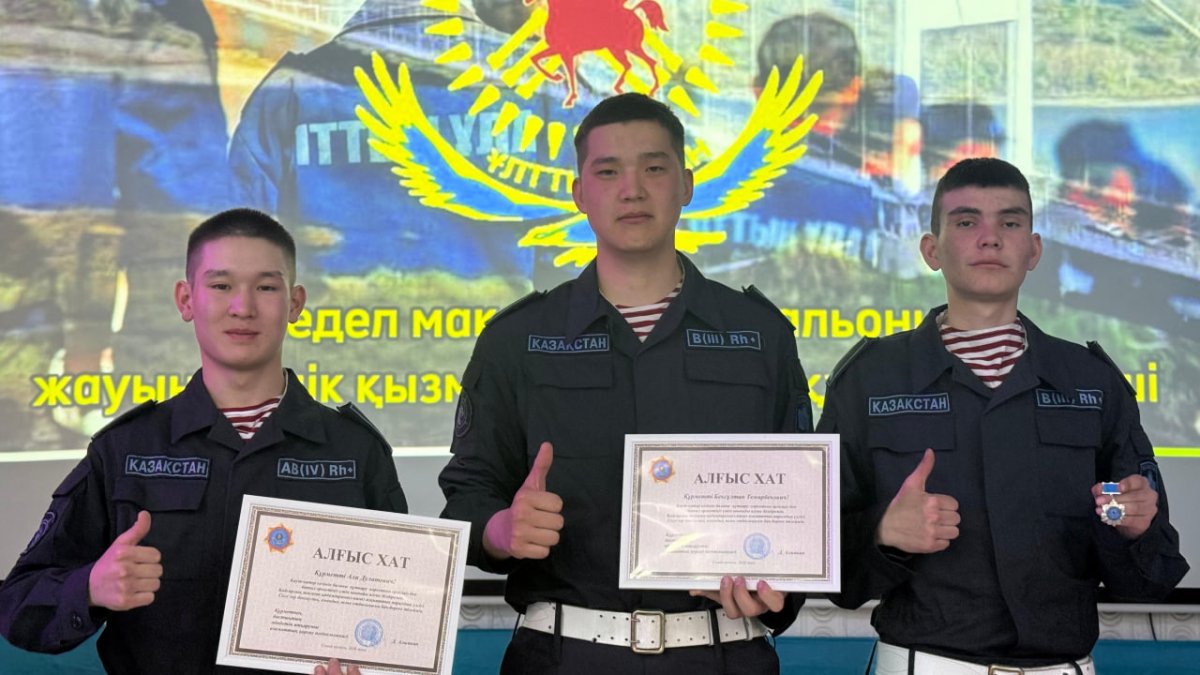 Гвардейцы предотвратили несчастный случай с ребенком в Семее