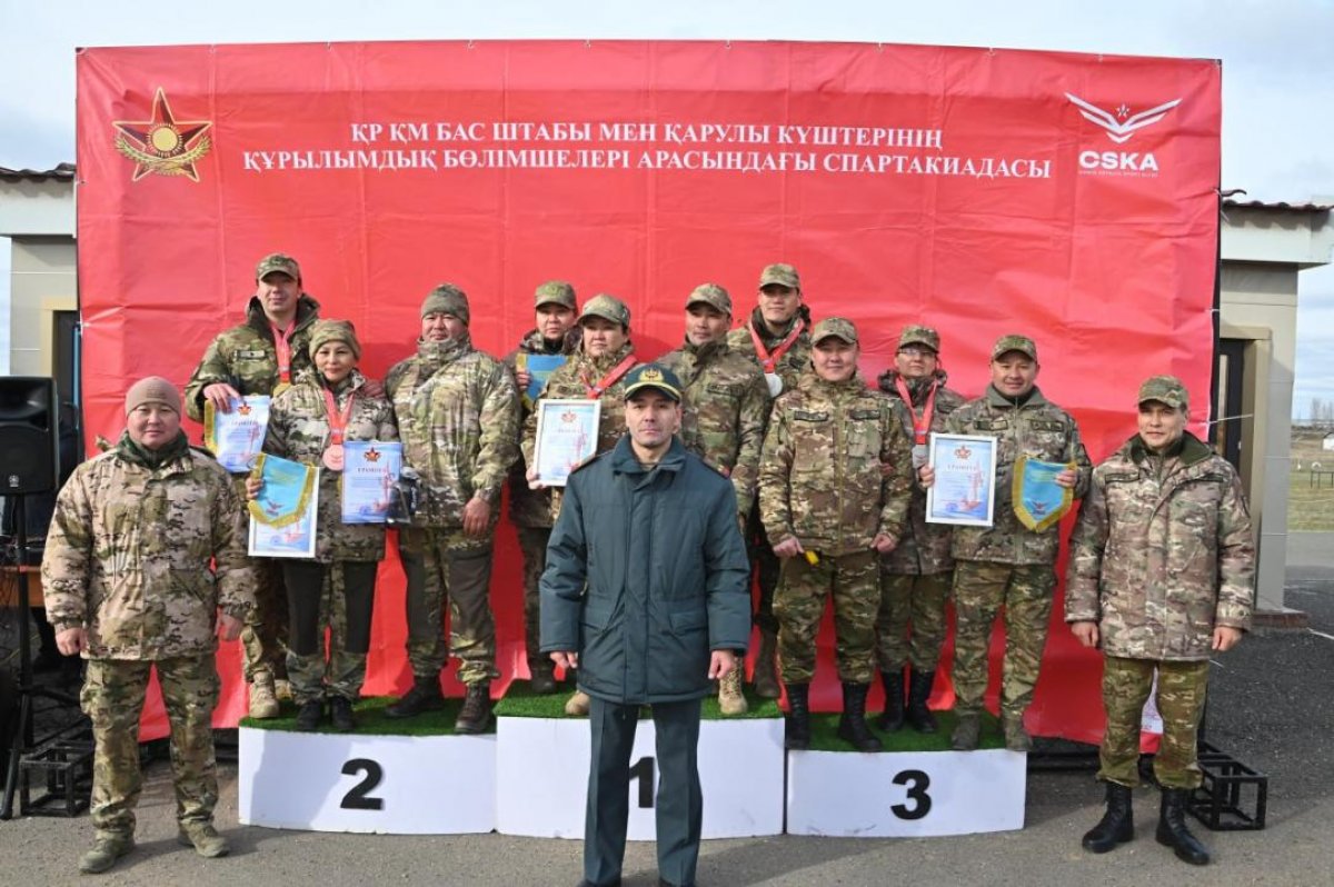 Лучших стрелков определили в Вооруженных силах РК