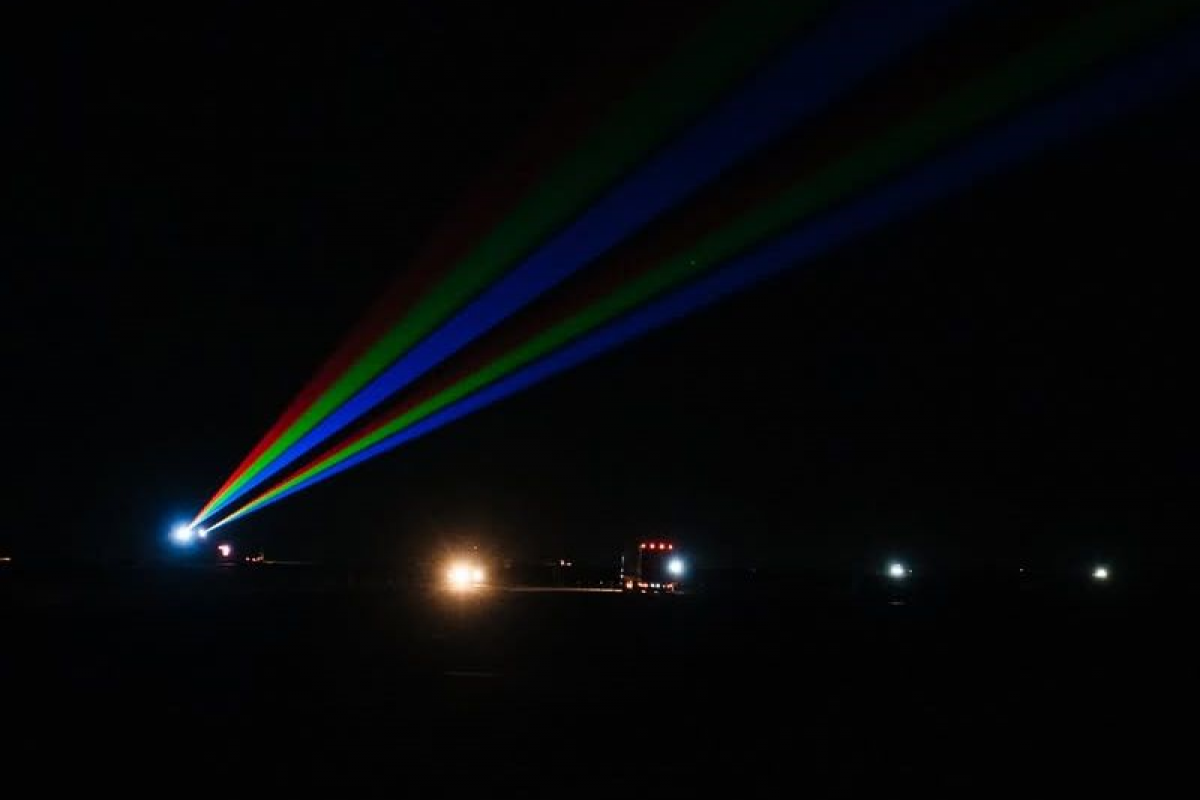 На трассе в Атырауской области установили лазеры