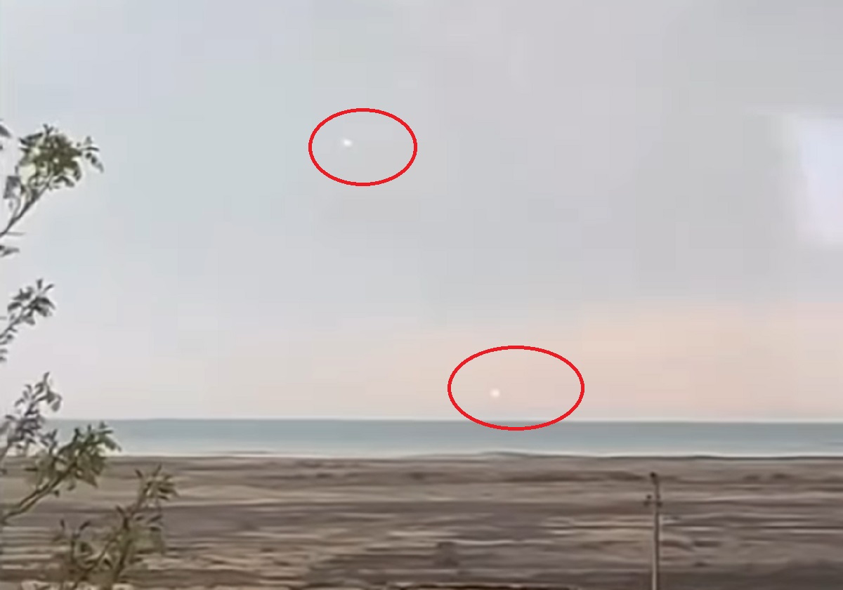 Светящиеся объекты заметили в небе над Мангистау