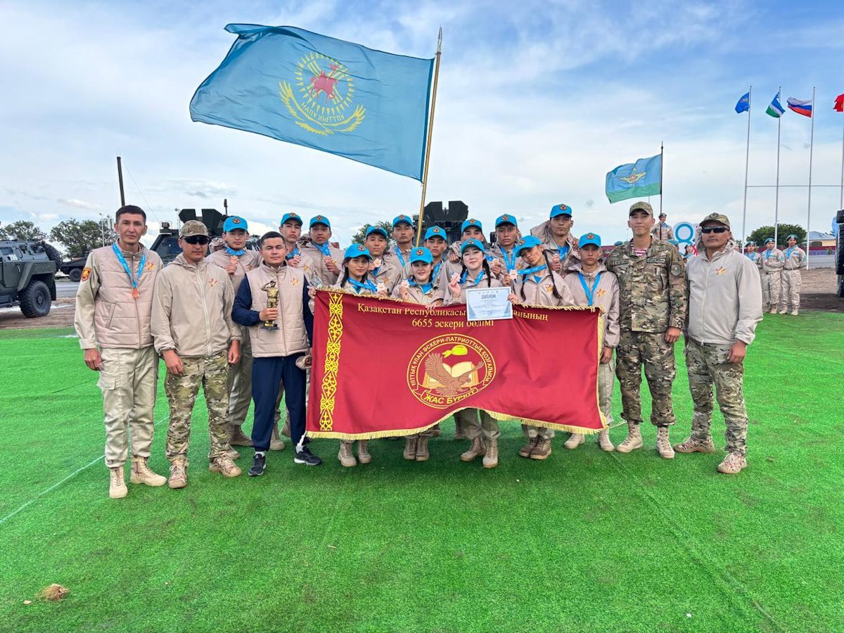 73 военно-патриотических класса “Жас бүркіт” функционируют под шефством Нацгвардии
