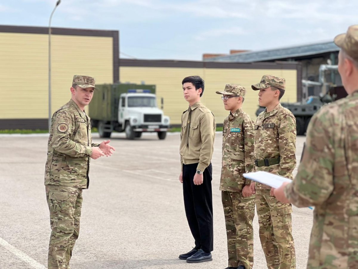 Военно-патриотический сбор "Жас Бүркіт – 2026" завершился в Караганде