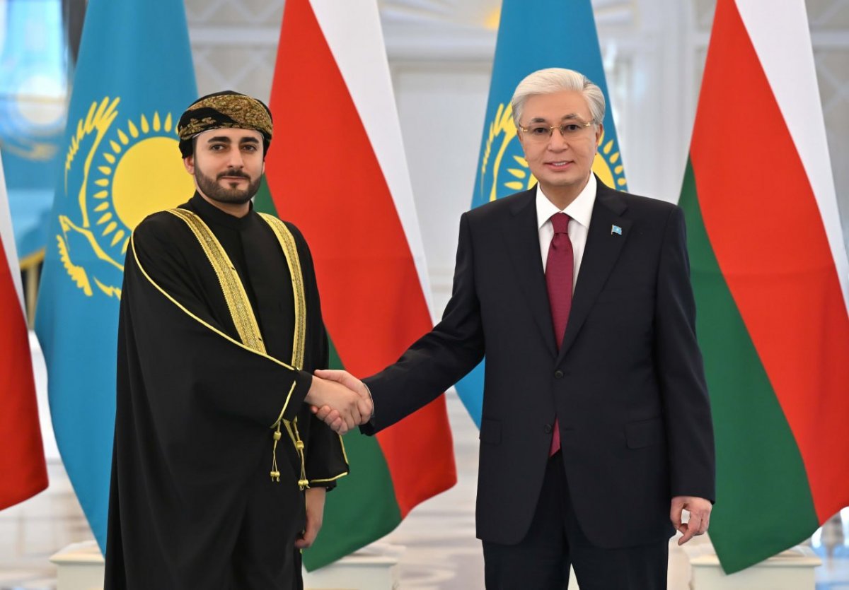 Президент Казахстана принял заместителя премьер-министра Омана