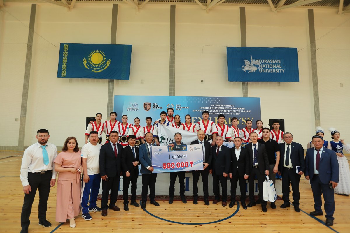 Стали известны победители турнира по казахской борьбе "ENU BARYSY – 2026"