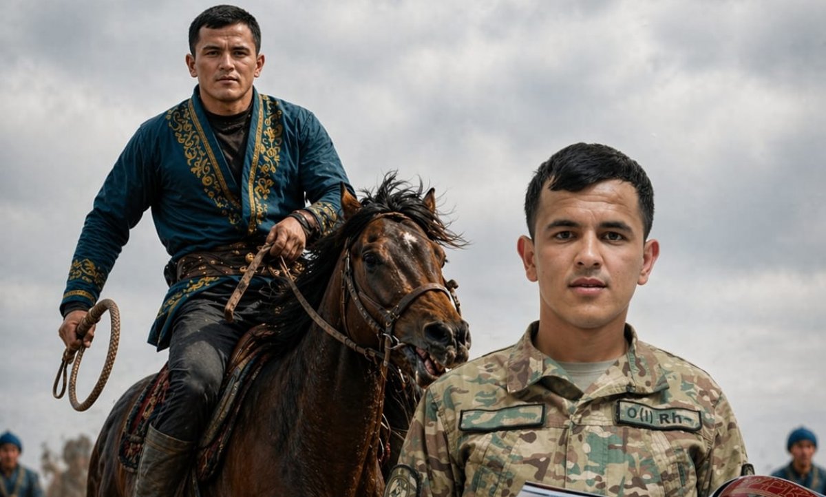 В Нацгвардии МВД РК служит чемпион Всемирных игр кочевников по кокпару