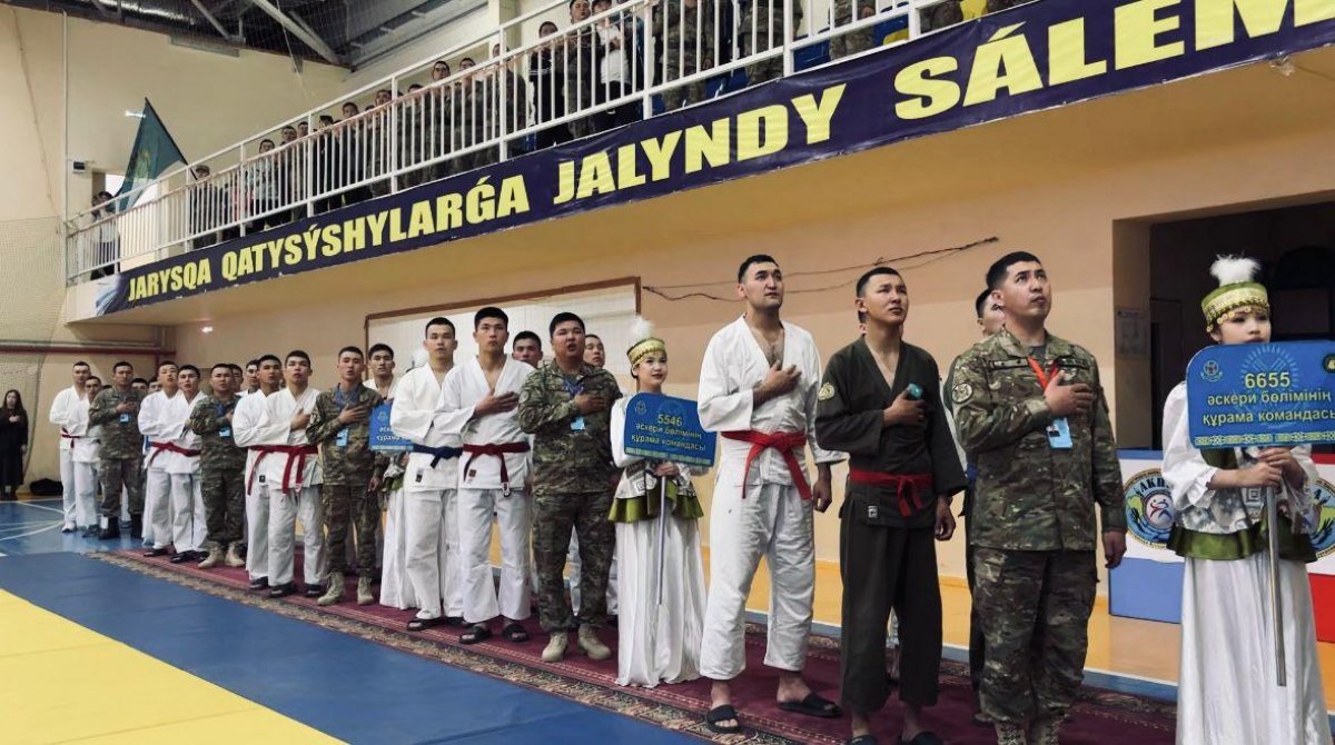 Чемпионат по рукопашному бою среди военнослужащих Нацгвардии стартовал в Актау