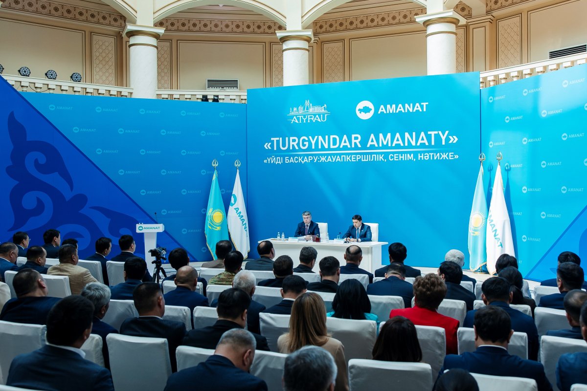 "TURGYNDAR AMANATY": в Атырау определены конкретные шаги по обновлению жилищной отрасли