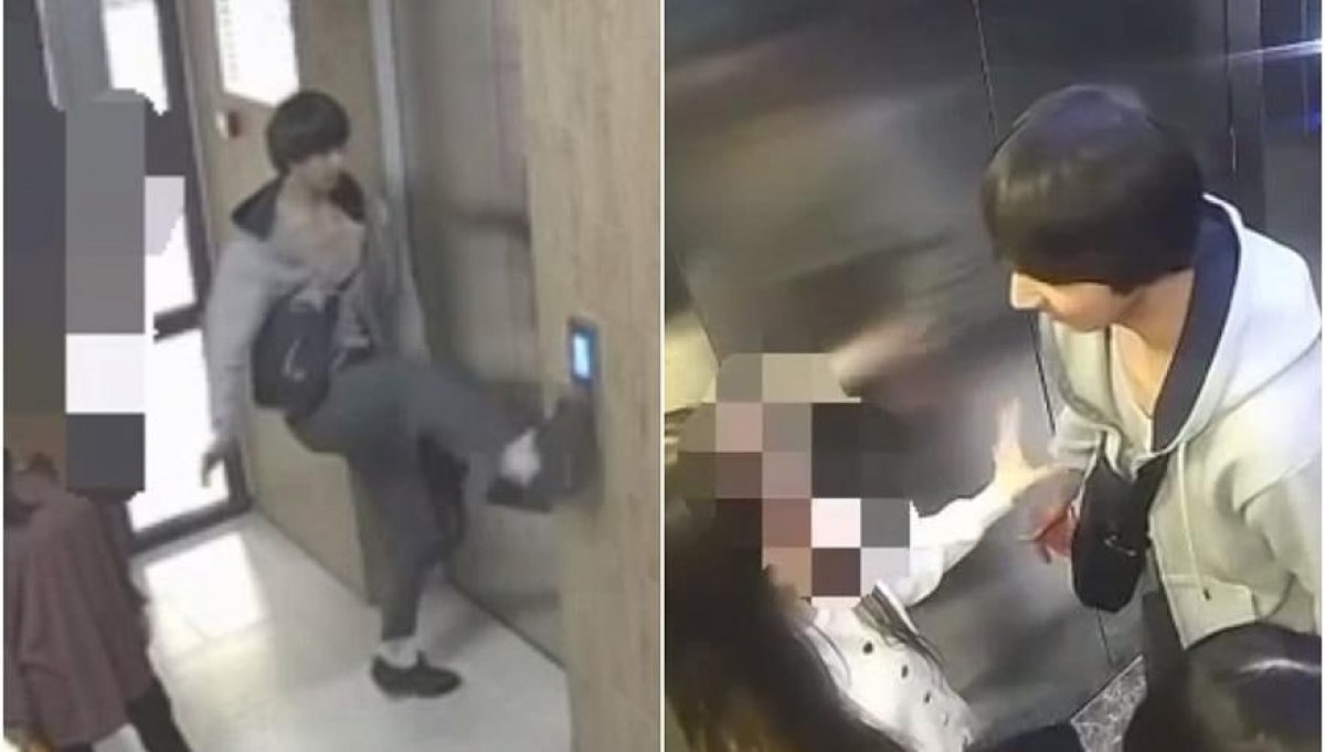 Мужчина избил девушку в лифте жилого комплекса Алматы