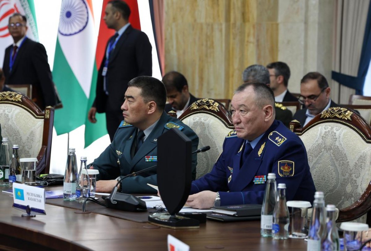 Даурен Косанов выступил на совещании руководителей оборонных ведомств стран ШОС в Бишкеке