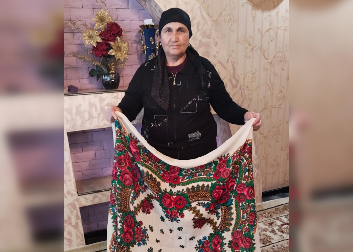 Белый платок на счастье