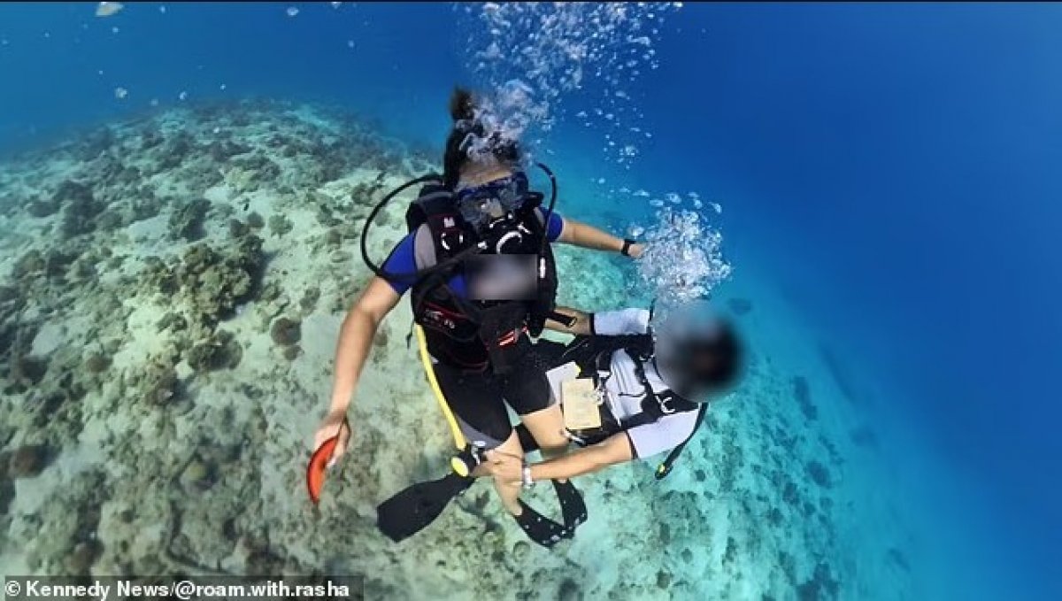 Инструктор по дайвингу домогался туристки прямо в море в Египте