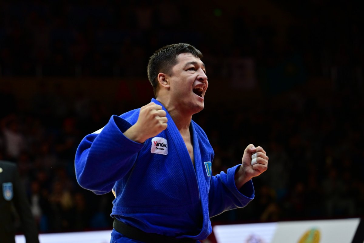 Марат Байкамуров принес Казахстану второе золото на Grand Slam в Астане