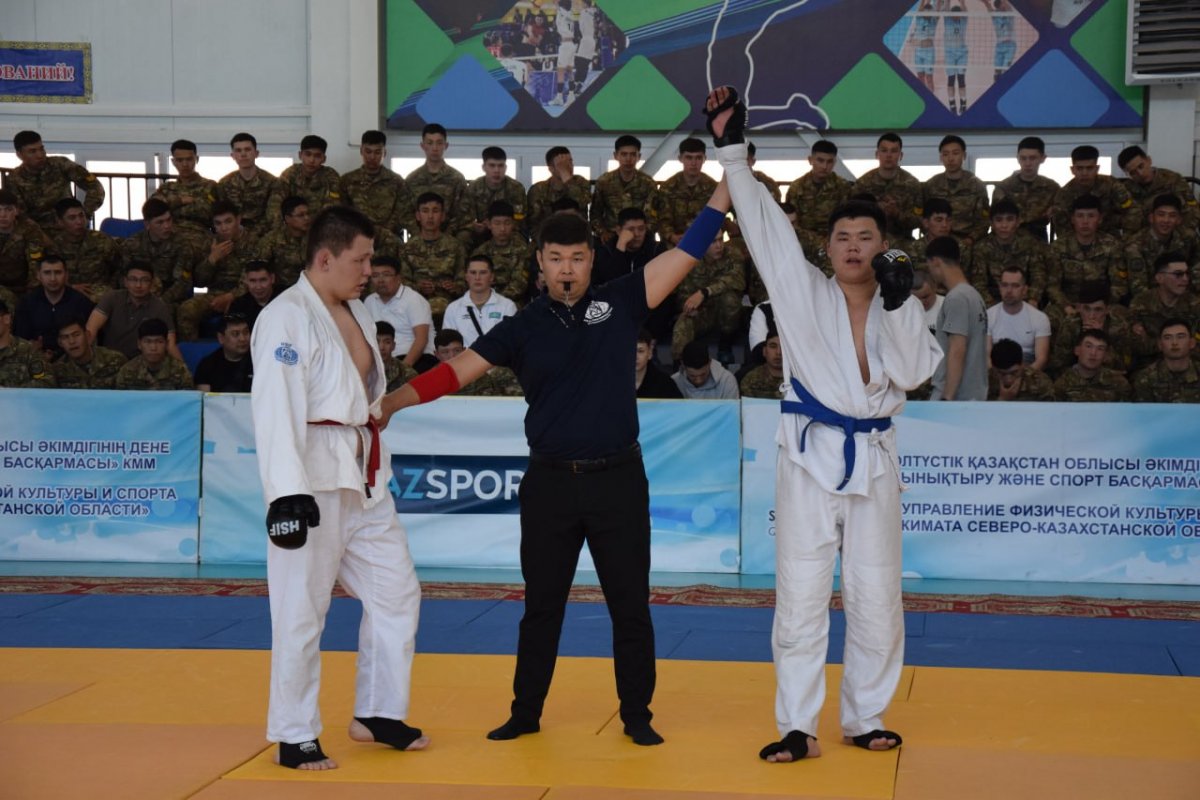 Чемпионат Нацгвардии по рукопашному бою прошел в Петропавловске