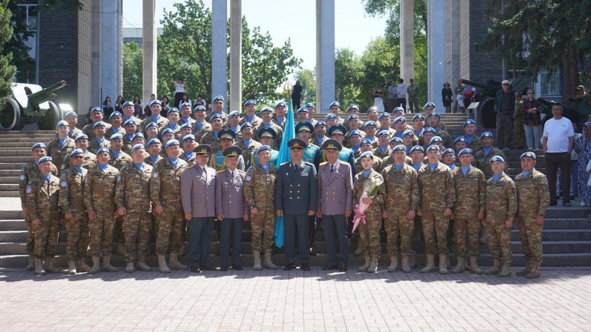 Второй контингент казахстанских миротворцев завершил службу на Голанских высотах