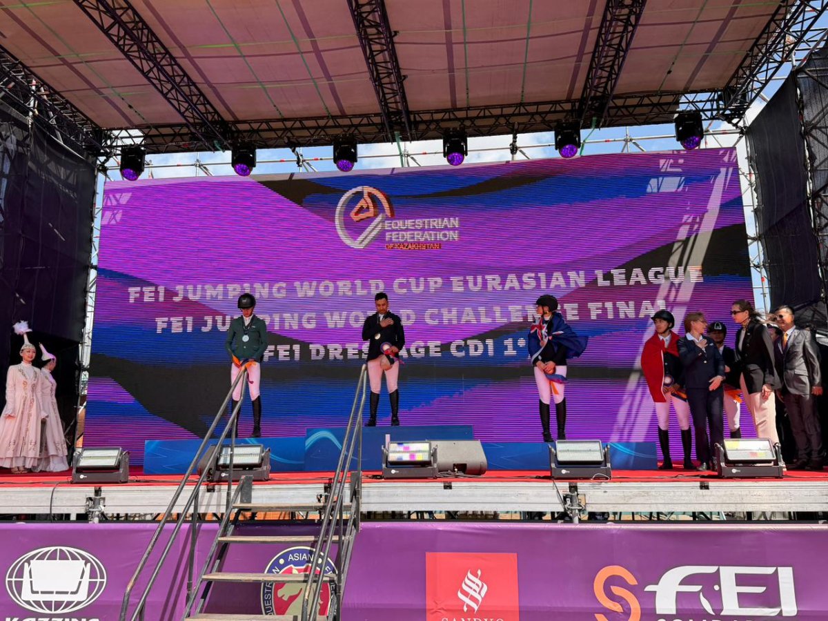 В Астане состоялось первое квалификационное соревнование FEI Jumping World Challenge Final 2026