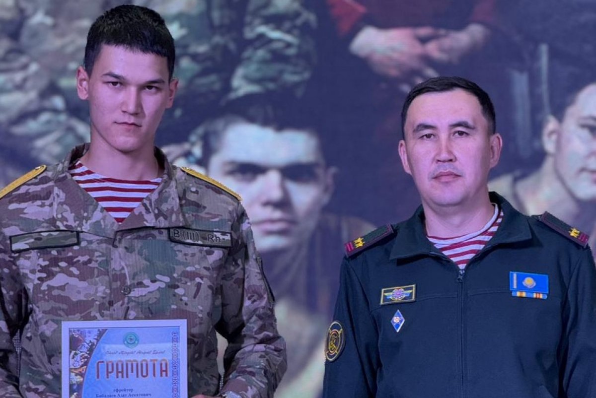 Увольняемых в запас гвардейцев чествовали в Акмолинской области