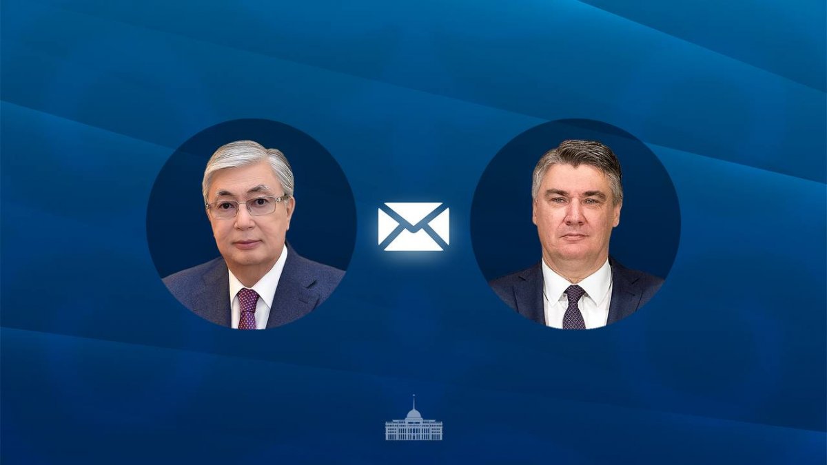 Касым-Жомарт Токаев поздравил президента Хорватии