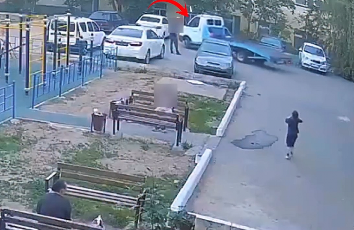 Эвакуатор помог угнать дорогой автомобиль в Уральске (ВИДЕО)
