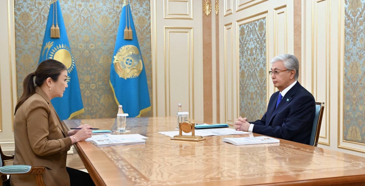 Динара Закиева доложила президенту о мерах по защите детей Казахстана