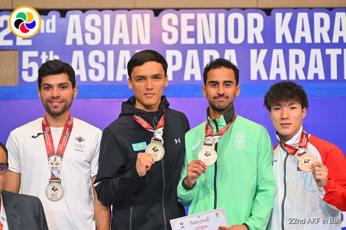 Казахстан вошел в тройку лучших команд чемпионата Азии по каратэ