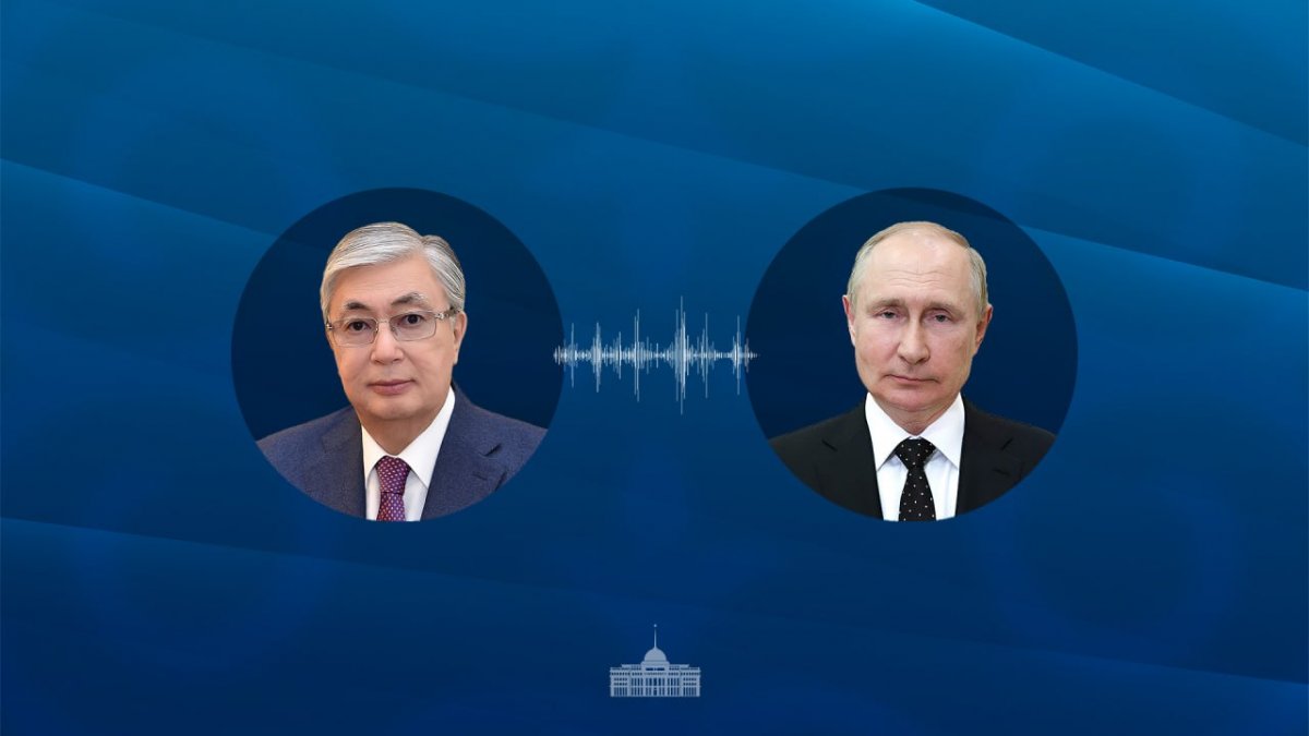 Токаев и Путин обсудили развитие стратегического партнерства Казахстана и России