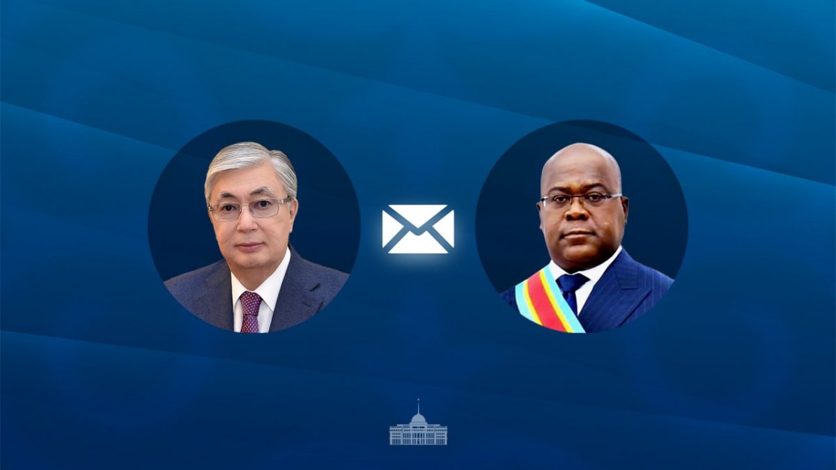 Токаев направил поздравительную телеграмму президенту ДР Конго