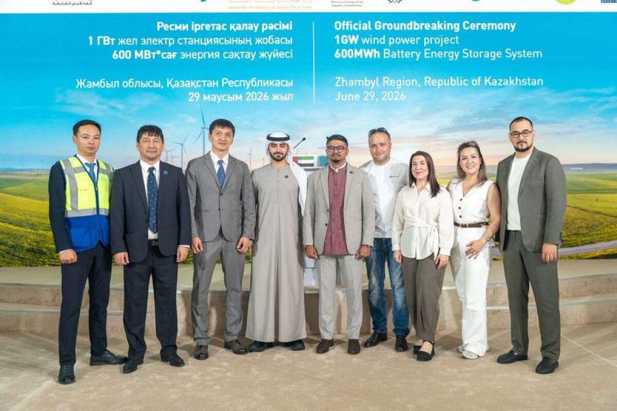 Компания BI-Industrial приступила к подготовке инфраструктуры для крупнейшей ВЭС Центральной Азии