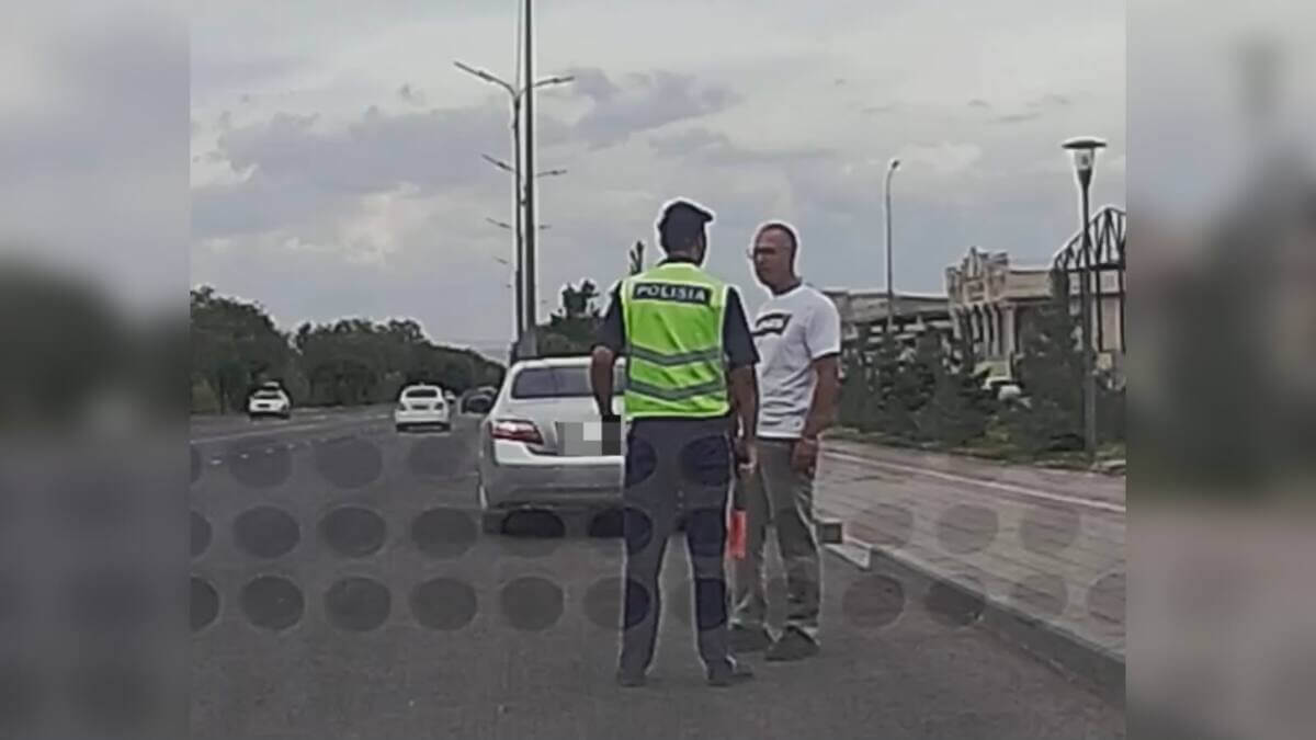 Иностранец заблудился в Талдыкоргане по дороге к Алаколю (ВИДЕО)