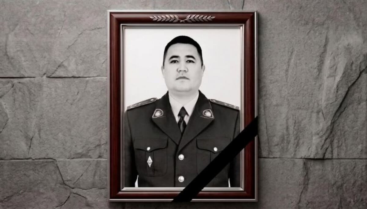Полицейский погиб в Туркестанской области