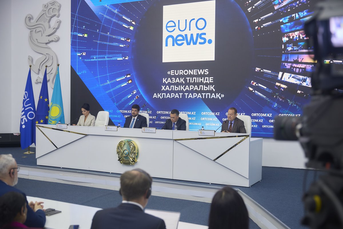 Euronews заговорил на казахском