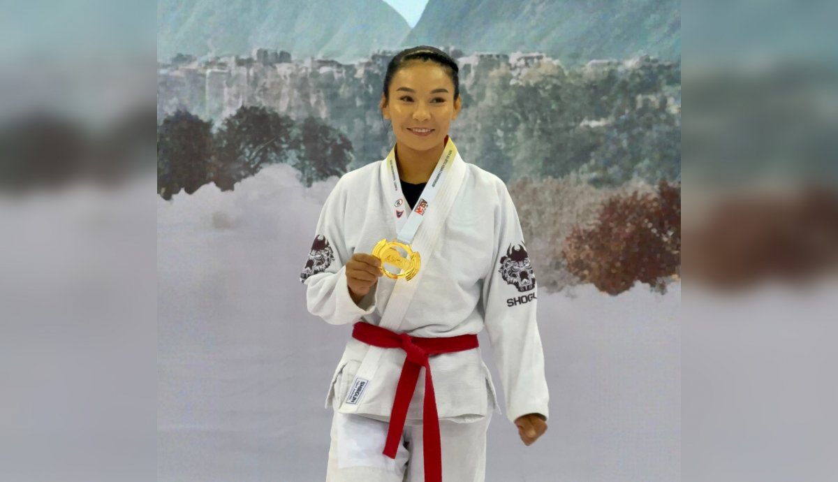 Военнослужащая Нацгвардии Казахстана стала чемпионкой Азии по джиу-джитсу