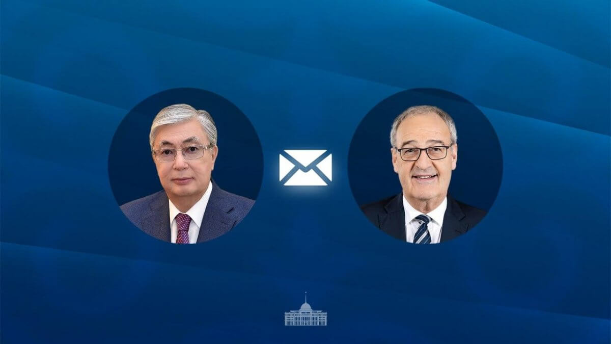 Токаев поздравил Швейцарию с Национальным днем