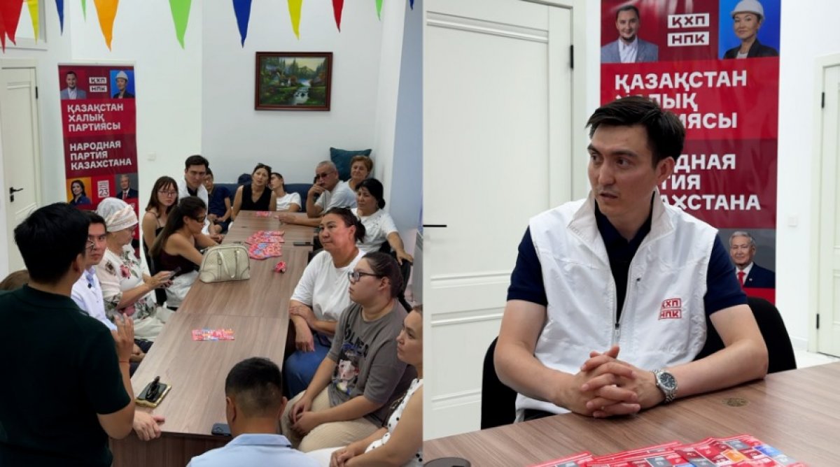 Кандидаты в депутаты от НПК посетили центр для детей с нарушениями зрения "Чувствуя жизнь"
